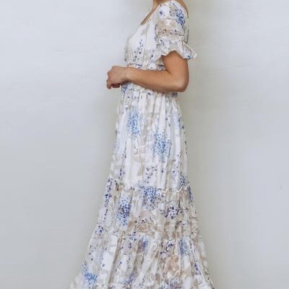 baltic born Dresses & Skirts - Blue Floral maxi SOLD